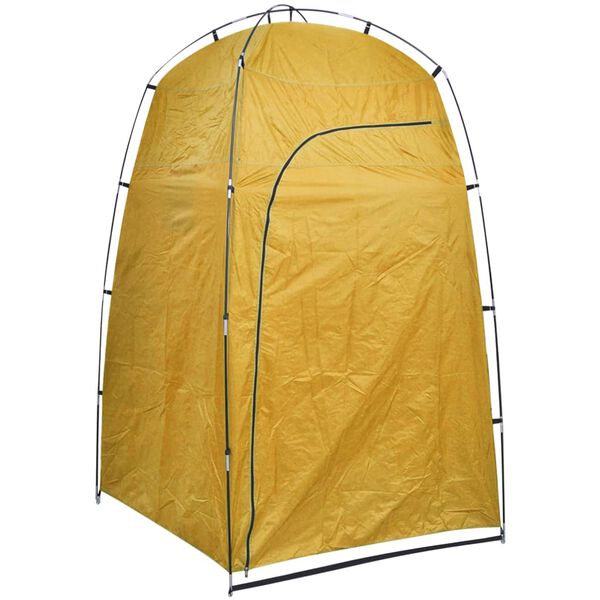 vidaXL Suport portabil de camping, pentru spălat m&acirc;ini, cu cort, 20 L