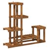 vidaXL Suport pentru plante natural 93,5 x 25 x 91,5 cm