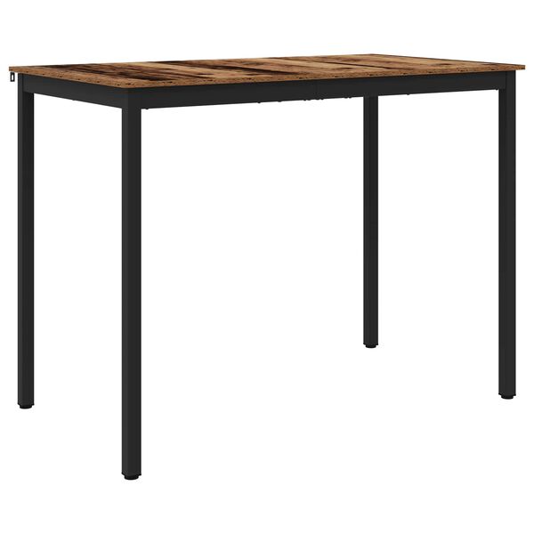 vidaXL Masă Bar &icirc;n Picioare Lemn compozit