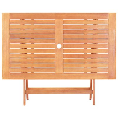 vidaXL Set mobilier de exterior, 7 piese, gri, lemn masiv de eucalipt