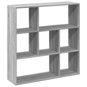 vidaXL Bibliotecă/separator cameră gri sonoma 102x29x103,5 cm lemn