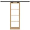 vidaXL Ușă glisantă natural 73,5 x 198,5 cm