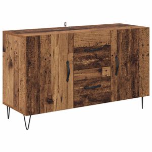 vidaXL Bufet cu sertar Lemn Vechi 100 x 36 x 60 cm Lemn compozit