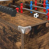 vidaXL Masă de Foosball Stejar fumuriu 125 x 60,5 x 80 cm