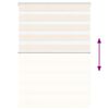 vidaXL Jaluzea tip zebra 105x100 cm lățime țesătură 100,9 cm poliester