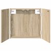 vidaXL Cabinet pentru ținte de darts Stejar Sonoma 56 x 12 x 53,5 cm