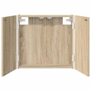 vidaXL Cabinet pentru ținte de darts Stejar Sonoma 56 x 12 x 53,5 cm