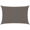 vidaXL P&acirc;nză parasolar, antracit, 5x7 m, HDPE, 160 g/m&sup2;