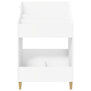 vidaXL Shelve media Alb 70,5 x 46 x 112 cm Lemn prelucrat