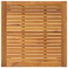 vidaXL Set de masă pentru grădină 3 pcs Bej Lemn Solid de Acacia