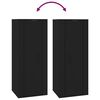 vidaXL Dulap TV montat pe perete, negru, 40x34,5x100 cm