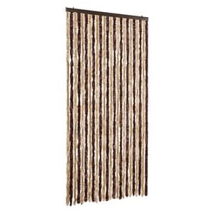 vidaXL Perdea pentru insecte, bej și maro deschis, 100x200 cm Chenille