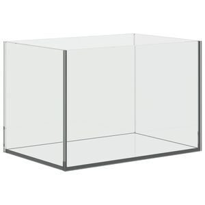 vidaXL Acvariu cu depozitare Transparent 30 x 20 x 20 cm Sticlă