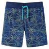 vidaXL Pantaloni scurți pentru copii cu șnur, bleumarin, 128