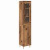 vidaXL Bufet 2 buc. Lemn Vechi 34,5 x 34 x 180 cm Lemn prelucrat