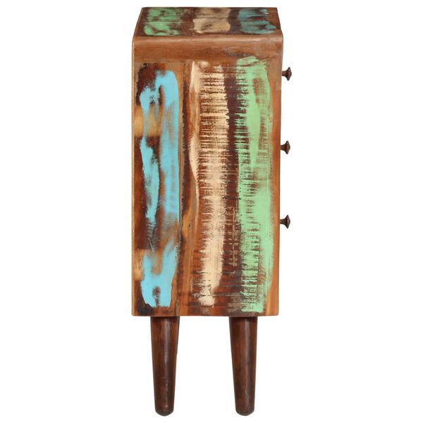 vidaXL Dulap, 55x30x80 cm, lemn masiv reciclat