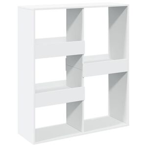 vidaXL Bibliotecă/Separator cameră, alb, 100x33x115 cm