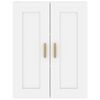 vidaXL Dulap de perete, alb, 69,5x32,5x90 cm, lemn prelucrat