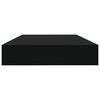 vidaXL Plăci bibliotecă, 4 buc., negru, 100 x 10 x 1,5 cm, PAL