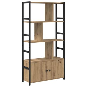 vidaXL Raft pentru cărți 80 x 30 x 155,5 cm Lemn prelucrat