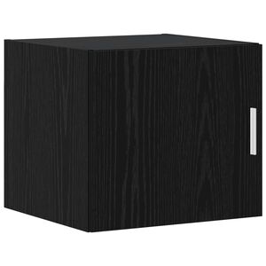 vidaXL Dulap de perete Stejar Negru 45 x 42,5 x 40 cm Lemn prelucrat