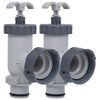 vidaXL Supape cu piston pentru piscină, 2 buc.