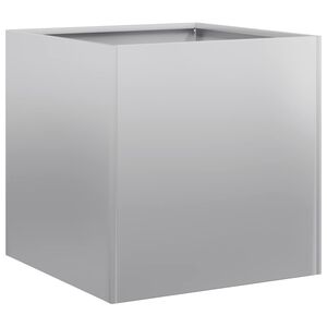 vidaXL Jardinieră 40x40x40 cm oțel galvanizat