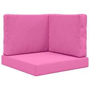vidaXL Perna pentru canapea de exterior Poliester Roz 60 x 60 cm