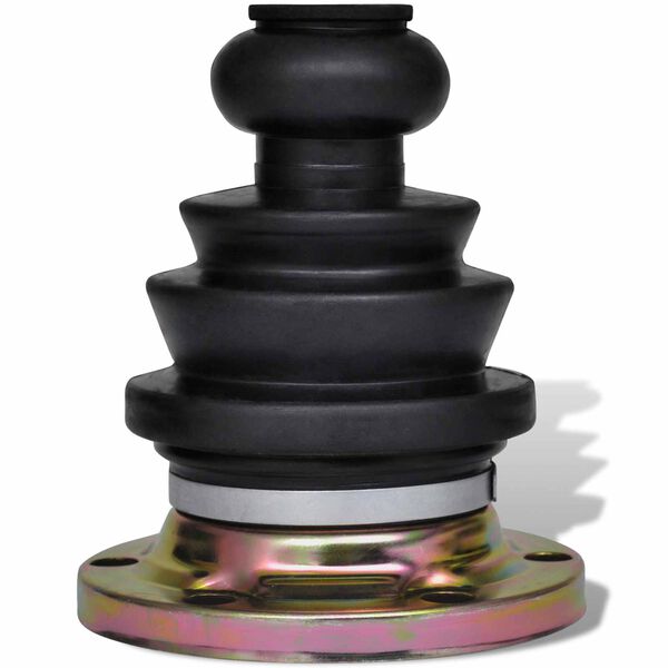 vidaXL Set de Șafturi Negru Metal