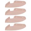 vidaXL Raft suspendat cu raft cu depozitare 4 pcs Roz 15 x 15 x 2 cm