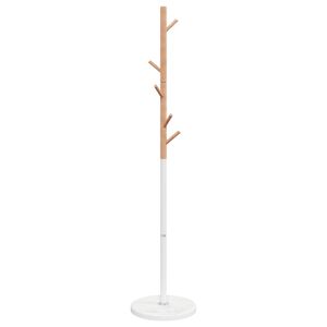 vidaXL Cuier de haine, alb, 172 cm, fier vopsit electrostatic