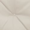 vidaXL Perne pentru balansoar, 2 buc., crem, 50 cm, material textil