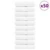 vidaXL Prosoape premium, SOLUND, 50 buc., alb, 15x21 cm, 600 gsm