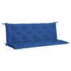 vidaXL Pernă bancă de grădină albastru 150x(50+50)x7cm material oxford