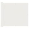 vidaXL Ecran de balcon 100 x 300 cm Material Oxford Dreptunghiular Alb