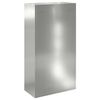 vidaXL Cutie pentru colet Argintiu 44 x 22 x 82 cm Oțel Galvanizat