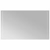 vidaXL Oglindă de baie cu LED, 100x60 cm
