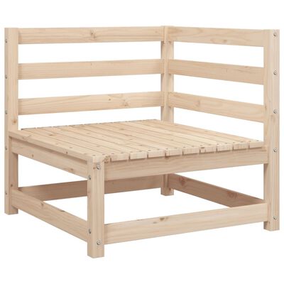 vidaXL Set canapea de grădină, 5 piese, lemn masiv de pin