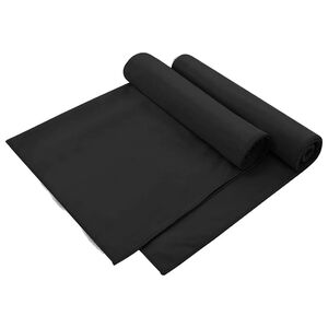 vidaXL Prosoape pentru scaune de exterior 2 buc. Negru 130 x 60 cm