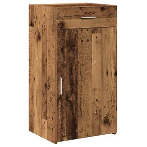 vidaXL Bufet cu sertar Lemn vechi 50 x 42,5 x 93 cm