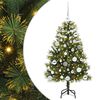 vidaXL Pom de Crăciun Artificial cu Ramuri Articulare și Conuri 150 cm