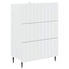 vidaXL Dulap cu sertare Alb 66 x 34,5 x 92 cm Lemn prelucrat
