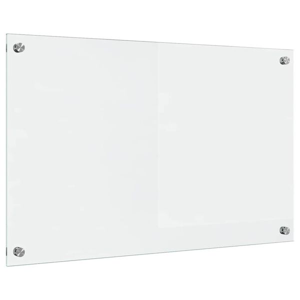 vidaXL Spate de bucătărie Transparent 80 x 50 cm sticlă securizată