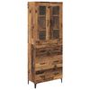 vidaXL Bufet Lemn Vechi 69,5 x 34 x 180 cm Lemn prelucrat