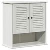 vidaXL Dulap de Baie VIGO Alb și Alb Antic 67,5 x 34 x 71,5 cm