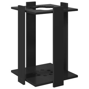 vidaXL Suport pentru tacuri de biliard Lemn prelucrat 42 x 43 x 60 cm