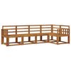 vidaXL Set de canapele de exterior 5 pcs natural