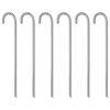 vidaXL Țăruși de cort, 24 buc., 17 cm, &Oslash;20 mm, oțel galvanizat