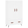 vidaXL Dulap &icirc;nalt, alb, 69,5x31x115 cm, lemn prelucrat