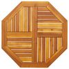 vidaXL Blat de masă, 70x70x2 cm, octogonal, lemn masiv acacia